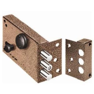 Замок накладной сувальдный ЛАЗУРИТ 1.02.61.МА (без запорной коробки)