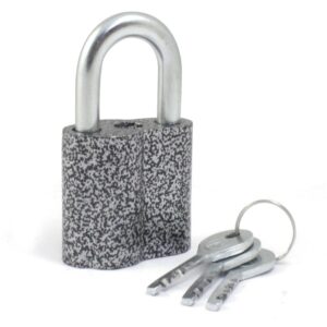 Замок навесной ASPECT ЗН-А-55П 3кл. серебро