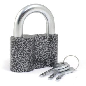 Замок навесной ASPECT ЗН-А-80П 3кл. серебро