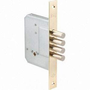 Замок врезной крестообразный 189/4MF (52 mm) (латунь) 3 кл.