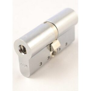 Цилиндр Abloy KK HARD CY332 *PROTEC2 63(32Нх31), каленый, ключ-ключ, мат.хром/латунь