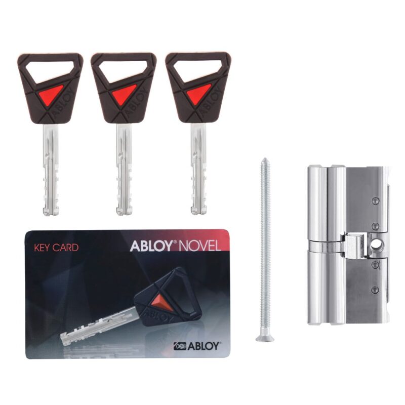 Цилиндр ABLOY DIN_MOD_KK CY322 NOVEL 115 CR 52,5x62,5 CAM30 3KEY NOV_U_35mm UA55SS BOX