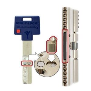 Цилиндр "Mul-T-Lock" Interactive E-76Т (31х45Т) ключ-тумблер 3 ключа