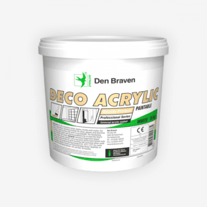 Герметик акриловый "Den Braven" Deco 15 кг. белый (для внутр гидро паро изоляции)