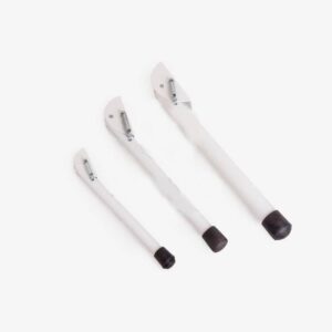 Ножка фиксатор для дверей 270мм белая