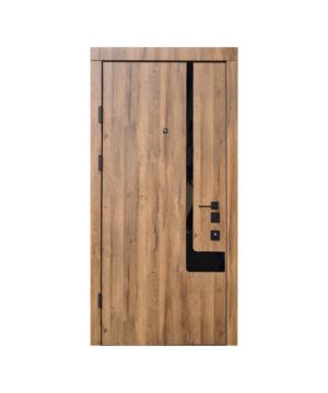 Входные двери Qdoors Авангард Босфор- 950 Пр дуб артизан / белая эмаль