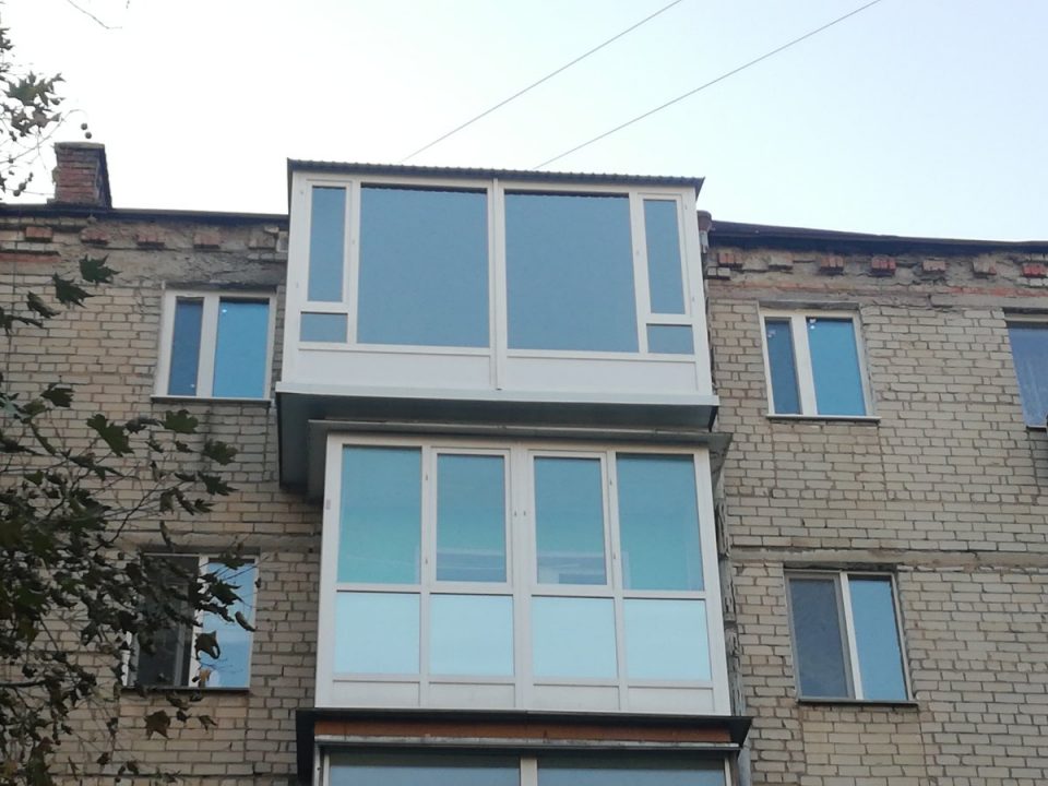 Установка п образного балкона в Николаеве