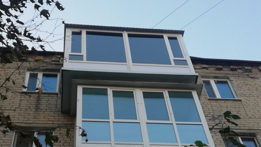 Установка п образного балкона в Николаеве