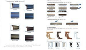 Алюминиевый карниз № 01 Серия "МЕТАЛЛИК"
