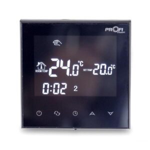 Profitherm Wi-Fi Onyx Black с 2-мя датчиками: пола и воздуха.