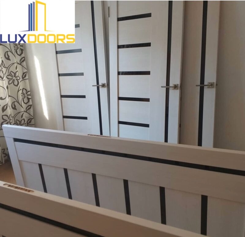 Межкомнатные двери Luxdoors Bianca с матовым стеклом — изображение 7