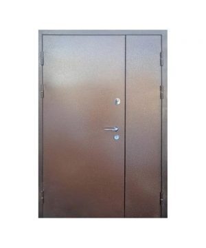 Входные двери форт Стандарт Метал/МДФ  Классик 1200 Пр медь антик/орех темный