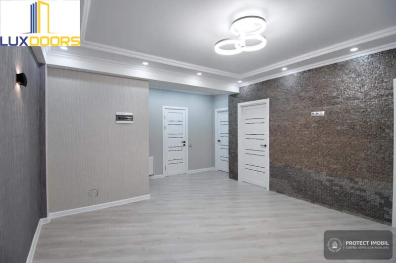 Межкомнатные двери Luxdoors DUBLIN с черным стеклом — изображение 4