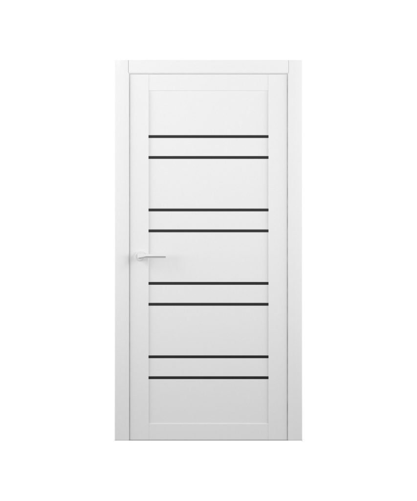 po dublin vinyl belyj steklo chernoe