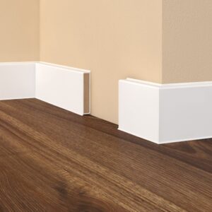 Плинтус Cubu flex life XL 60mm (60*19*2500)* (белый 5012, серый 1202, W199 алюметалик)