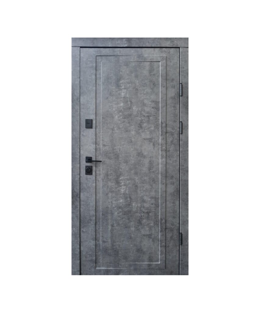 Входные двери Qdoors Ультра Мироу - 950 Пр мрамор темный белая эмаль+зеркало 1 mirrow 1659701289