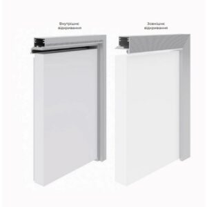 Дверной блок скрытого монтажа "Bianco Inizio"