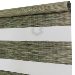 Жалюзи День - Ночь (Система ПРЕМИУМ) Ткань DN 204 Цвет системы белый