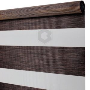 Жалюзи День - Ночь (Система ПРЕМИУМ) Ткань DN 206 Цвет системы белый