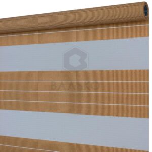 Жалюзи День - Ночь (Система ПРЕМИУМ) Ткань DN 305 Цвет системы белый