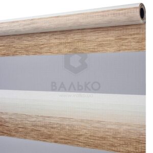 Жалюзи День - Ночь (Система ПРЕМИУМ) Ткань DN 406 Цвет системы белый