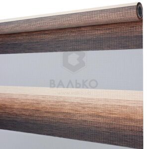 Жалюзи День - Ночь (Система ПРЕМИУМ) Ткань DN 407 Цвет системы белый