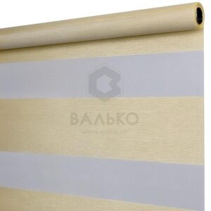 Жалюзи День - Ночь (Система ПРЕМИУМ) Ткань DN 502 Цвет системы белый