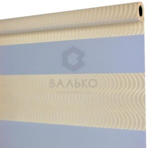 Жалюзи День - Ночь (Система ПРЕМИУМ) Ткань DN 612 Цвет системы белый