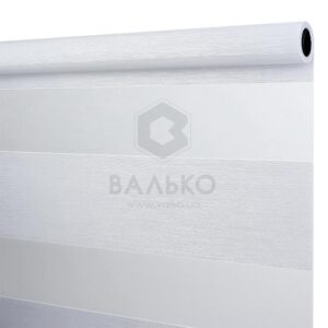 Жалюзи День - Ночь (Система ПРЕМИУМ) Ткань DN 1001 Цвет системы белый