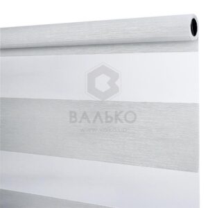 Жалюзи День - Ночь (Система ПРЕМИУМ) Ткань DN 1002 Цвет системы белый