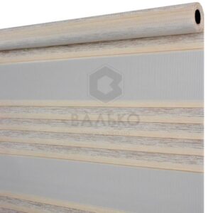 Жалюзи День - Ночь (Система ПРЕМИУМ) Ткань DN 702 Цвет системы белый