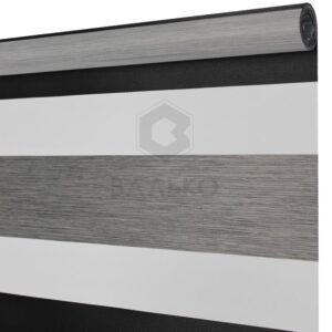 Жалюзи День - Ночь (Система ПРЕМИУМ) Ткань DN 804 Цвет системы белый