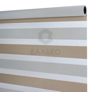 Жалюзи День - Ночь (Система ПРЕМИУМ) Ткань DN 807 Цвет системы белый