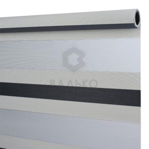 Жалюзи День - Ночь (Система ПРЕМИУМ) Ткань DN 808 Цвет системы белый