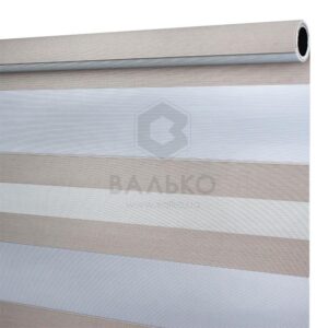 Жалюзи День - Ночь (Система ПРЕМИУМ) Ткань DN 809 Цвет системы белый