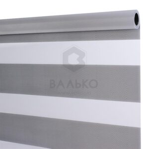 Жалюзи День - Ночь (Система ПРЕМИУМ) Ткань DN 906 Цвет системы белый