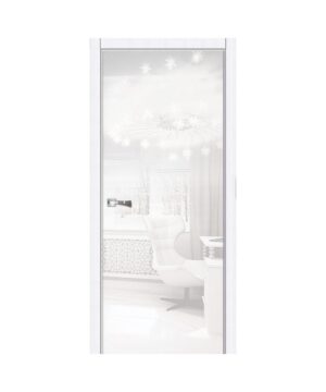 Межкомнатные двери Феникс модель Mono Diаmond (лакобель, діамант)