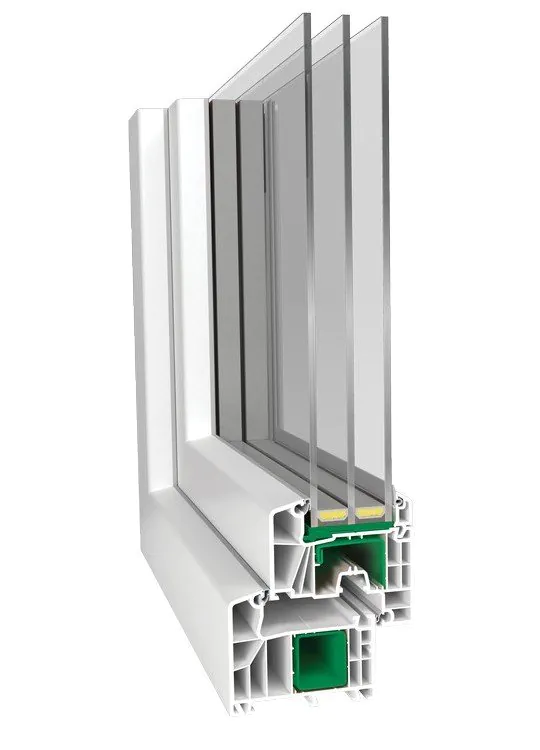 Немецкий профиль Steko IDEAL 4000 (Aluplast 4000) Средний Плюс